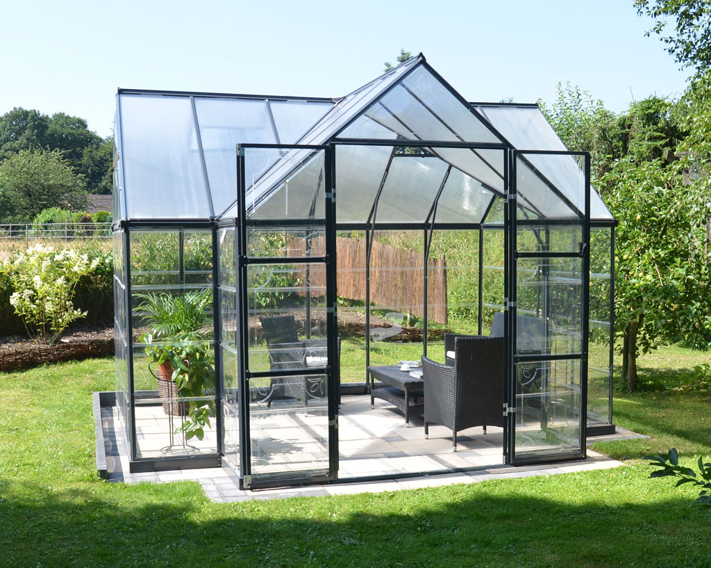 Kasvihuone JUJO Victoria T-Shape 11,14 m²