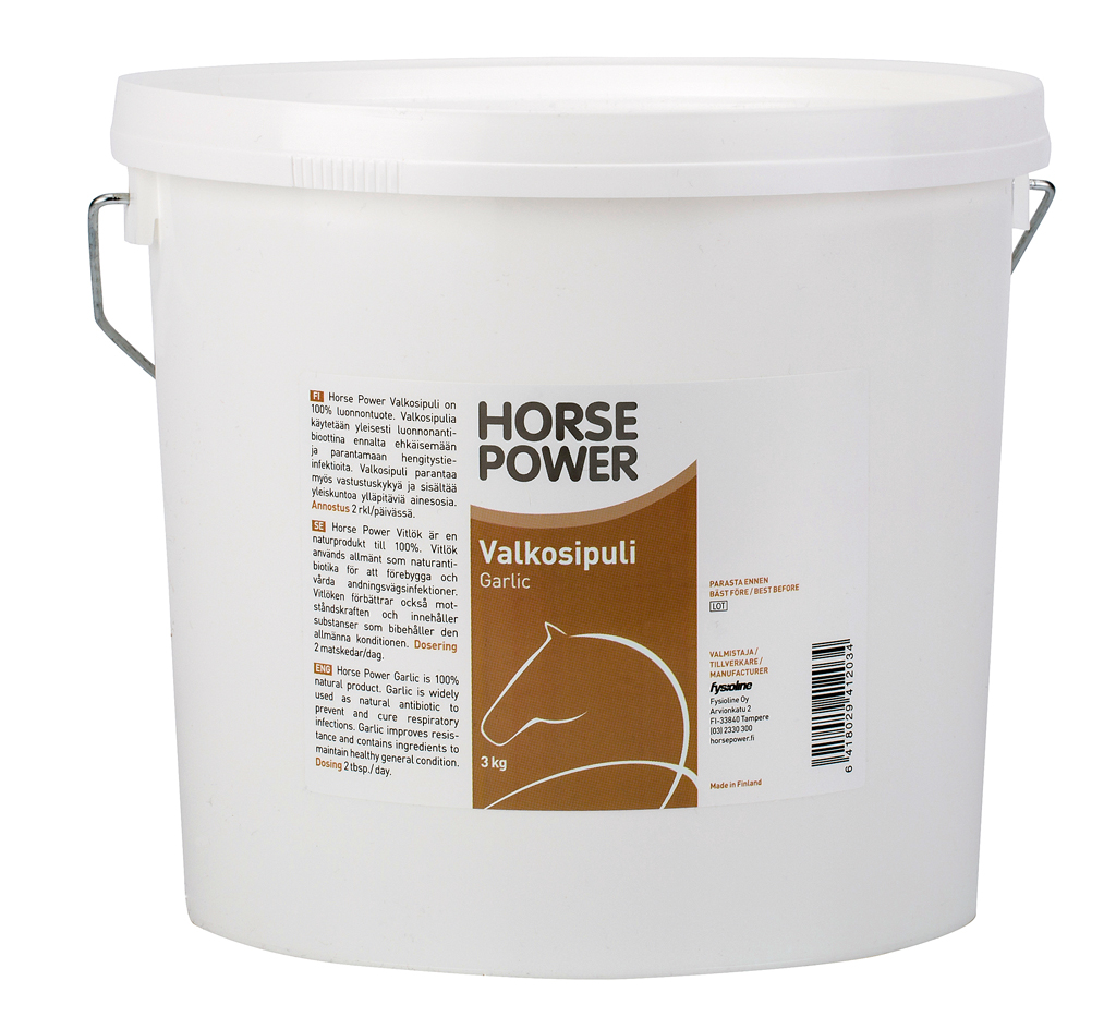 Horse Power Valkosipuli 3 kg