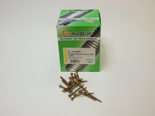 Hobauruuvi harvak 4,2x45 ZNC