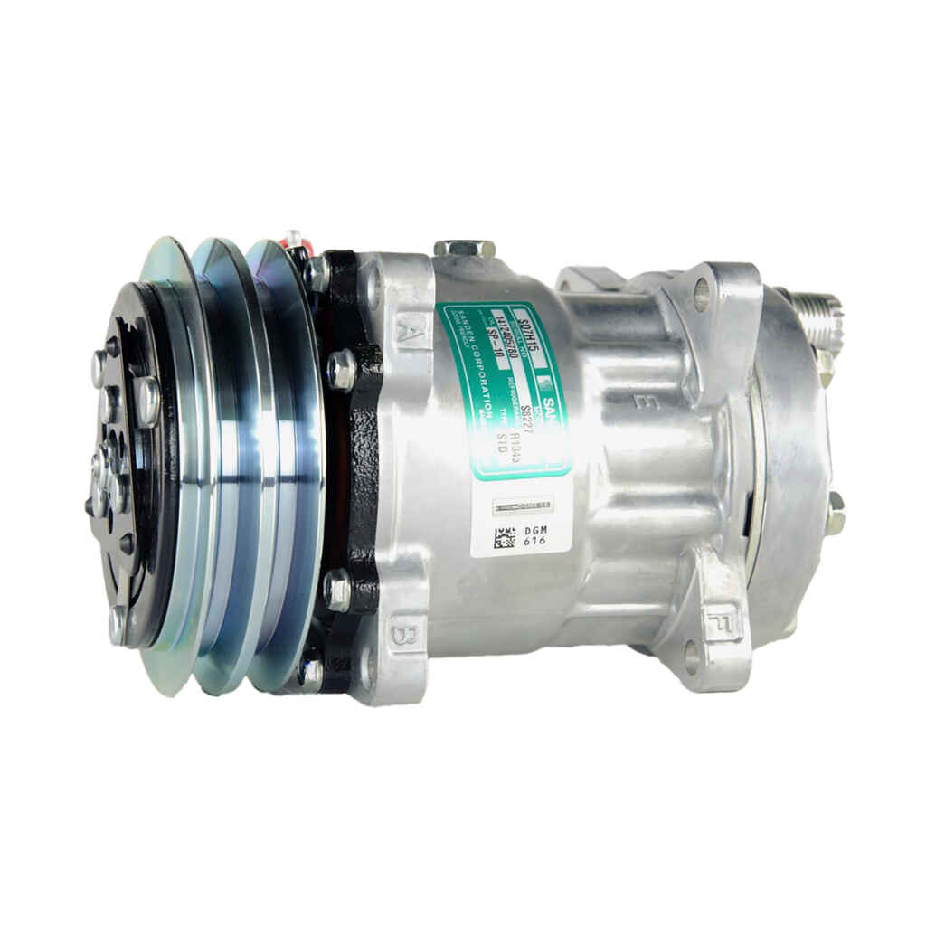 Ilmastointikompressori Sanden SD7H15-8241 12 V, Valtra / Massey Ferguson / Deutz