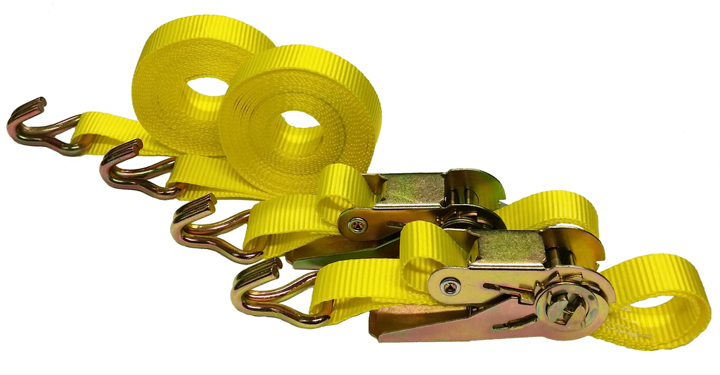 Kuormansidontaliina 25 mm 4 m 2 kpl