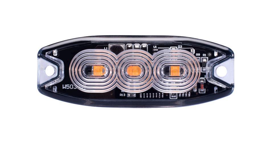 Led-Tasovilkku Keltainen Slim RVV033K Revon