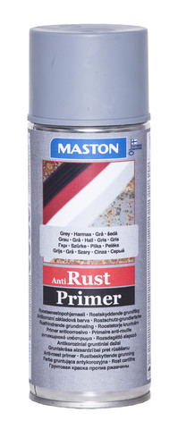 Spraymaali Rust-Primer harmaa 400ml, Maston