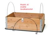 Lavakauluskaari musta 2 kpl, Nelson