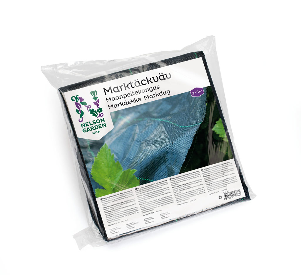 Maanpeitekangas 105 g/m, 2x5 m Nelson