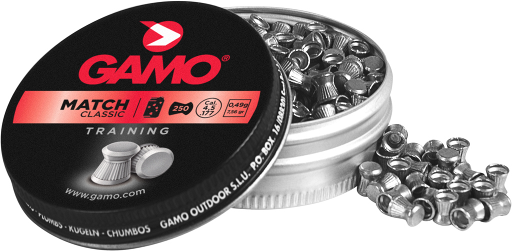 Ilmakiväärin luoti Gamo Match 4,5 mm 500 kpl