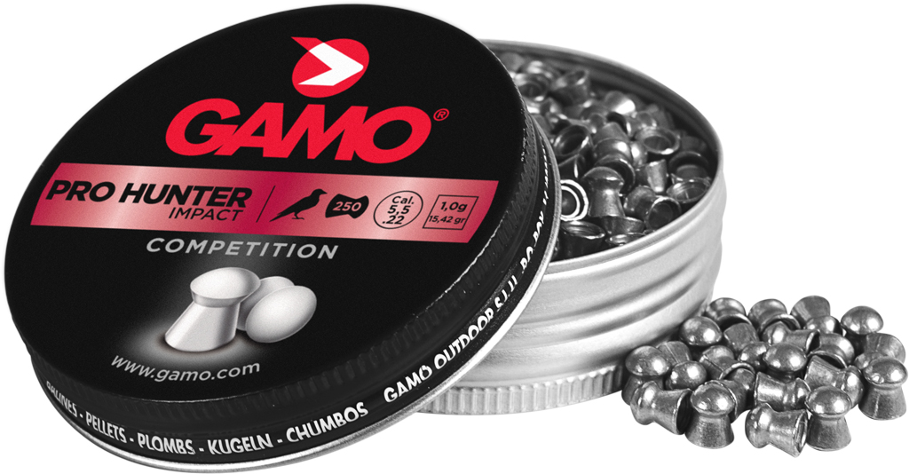 Ilmakiväärin luoti Gamo Pro Hunter 5,5 mm 250 kpl