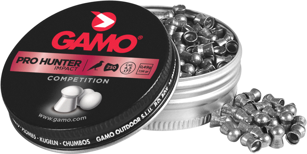 Ilmakiväärin luoti Gamo Pro Hunter 4,5 mm 500 kpl