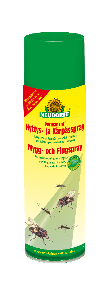 Hyttys- ja kärpässpray Permanent 500 ml