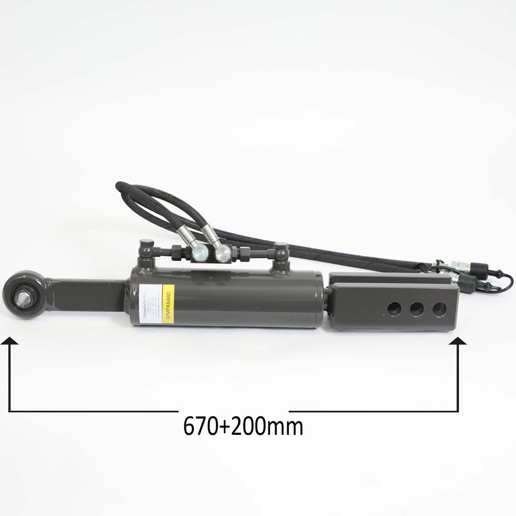 Hydraulinen kaltevuudensäädin 596-840 MM