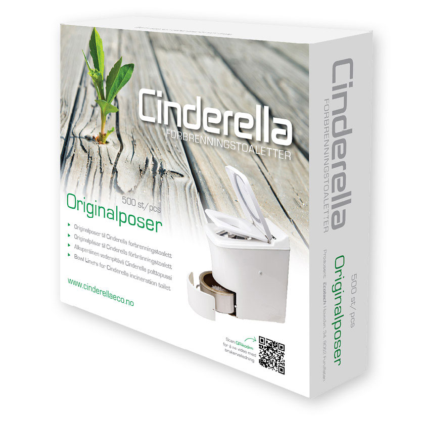Biolan Cinderella -suojapussipakkaus 500 kpl