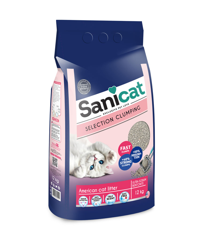 Kissanhiekka Sanicat Wyoming 12 kg