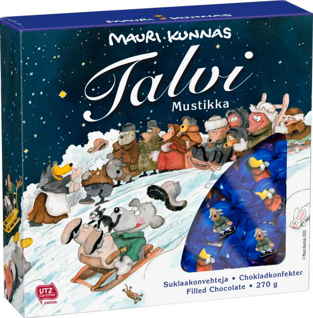 Talvi suklaakonvehti mustikka 270 g