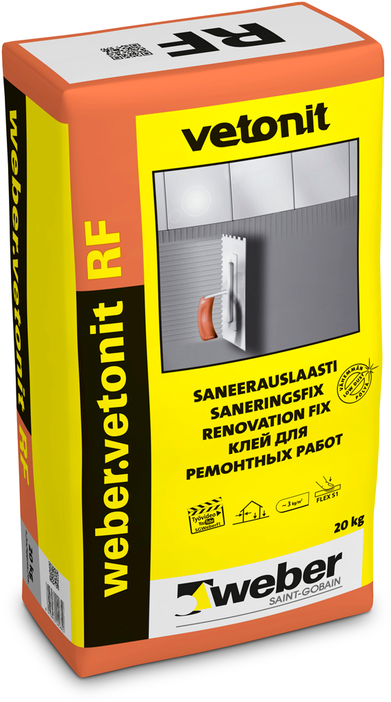 Vetonit RF Saneerauslaasti 20 kg