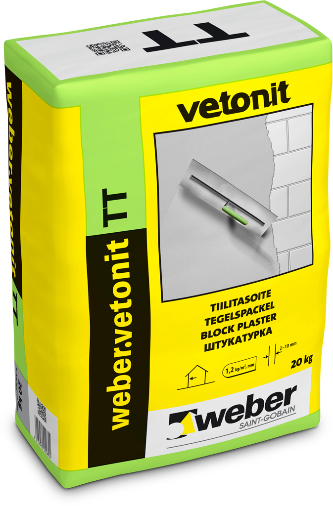 Vetonit TT tiilitasoite 20 kg