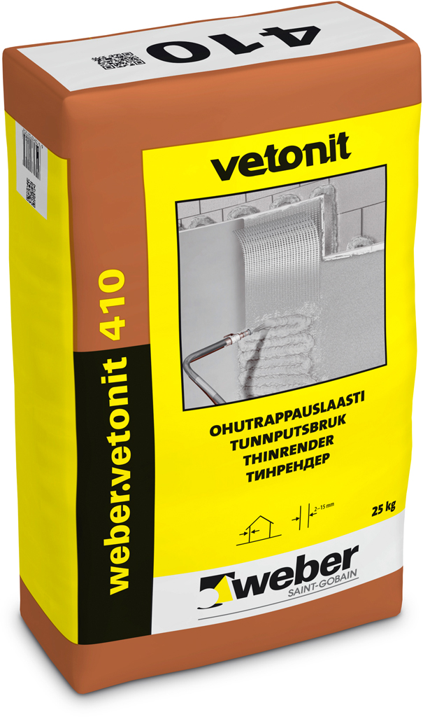 Vetonit 410 ohutrappauslaasti 25 kg