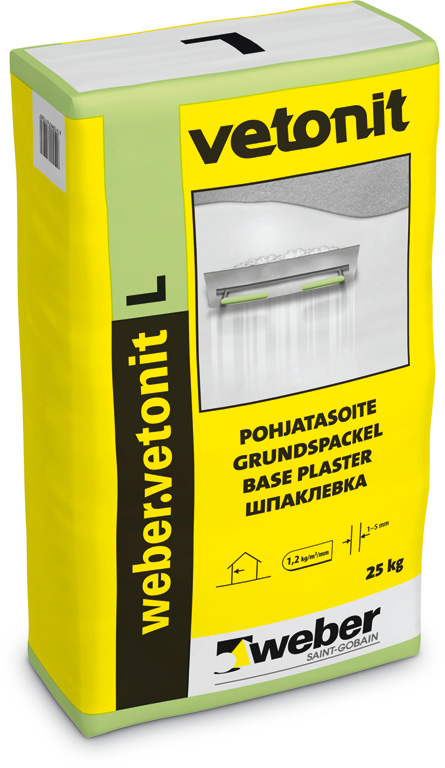 Vetonit L pohjatasoite, 25 kg