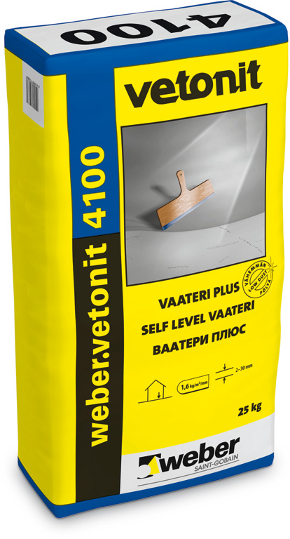 Vetonit 4100 vaateri plus, 25 kg
