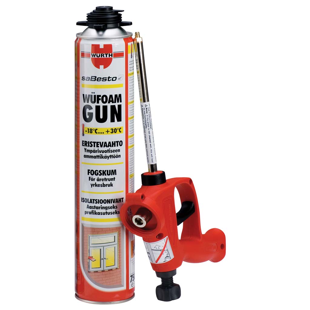 Eristevaahto Wüfoam gun 750 ml