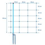 Lammasverkko Premium 105cm x 30cm x 50m Delaval