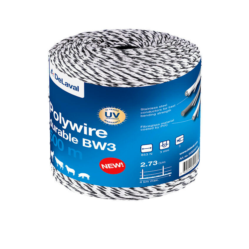 Kestävä aitalanka BW3 500 m DeLaval