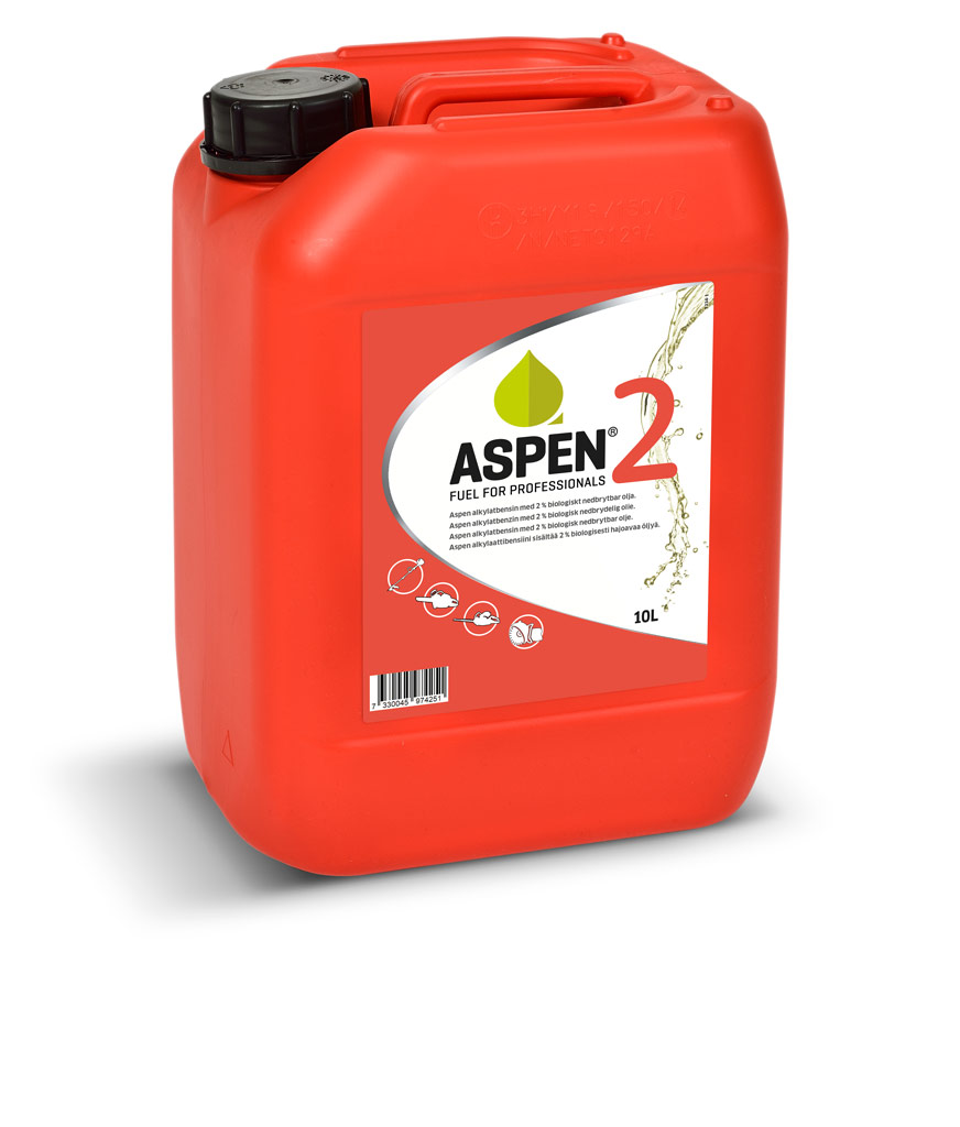Aspen Pienkonebensiini 2-tahti 10 l