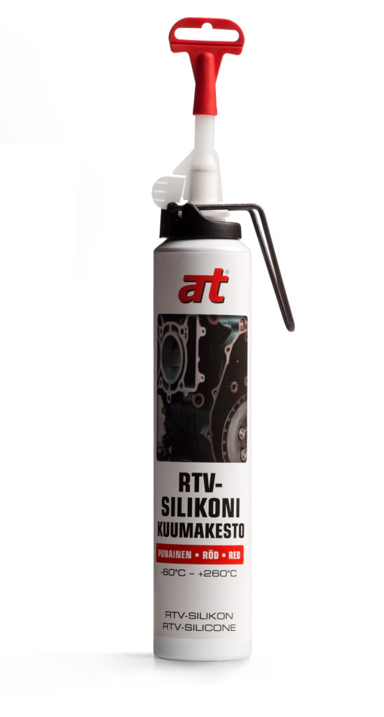At RTV-silikoni musta 210 ml +230c