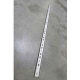 Puomi pääty 8 x 4,5 x 190 alumiini, 945962