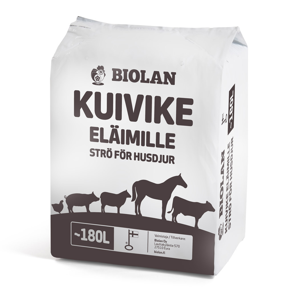 Biolan Eläinkuivike 180 l