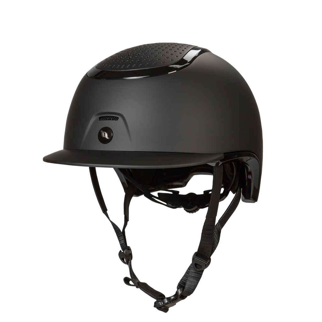 Ratsastuskypärä Back on Track Strixx, mattamusta