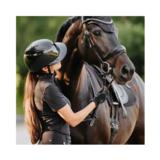 Ratsastuskypärä Back on Track Strixx aurinkolipalla