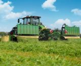 Krone EasyCut B 1050 CV Collect -perhosniittomurskain mattoperällä