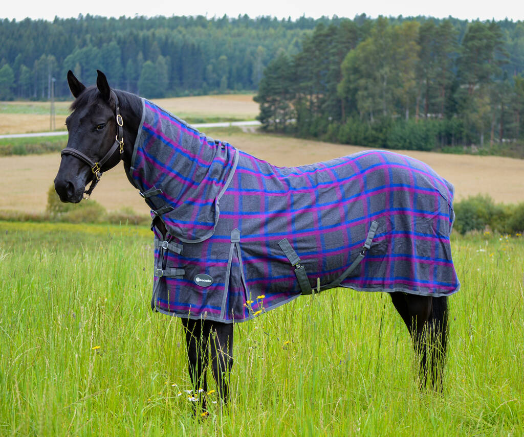 Villaloimi EQCode fullneck harmaa/sininen/punaruudullinen