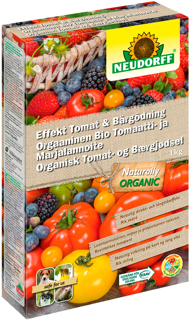 Orgaaninen Bio- Tomaatti- ja Marjalannoite 1kg