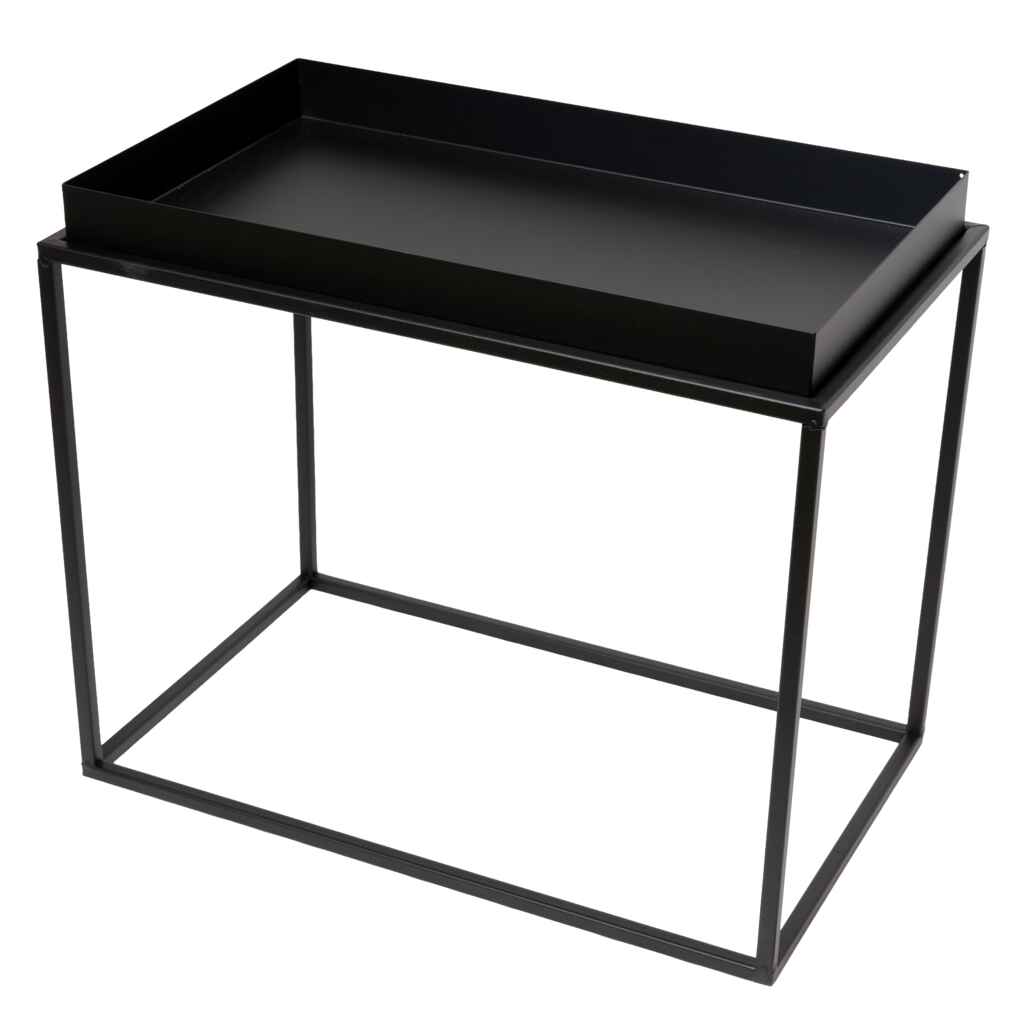 Pöytä 59x35x50 cm musta