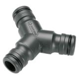 3-tie-Y-liitin GARDENA Profi Maxi-Flow