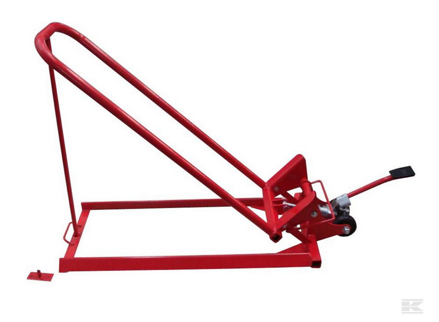 Puutarhatraktorin hydraulinen kallistin