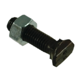 S-piikin kärkilapun kiinnityspultti M12X60mm 8.8