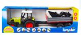 Claas Nectis 267 F Etukuormaajalla ja Perävaunulla 1:16