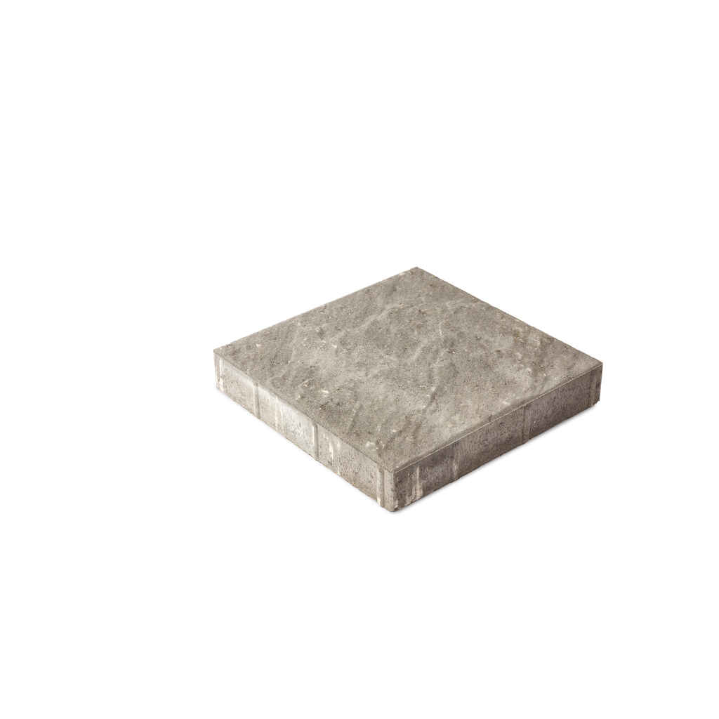 Betonilaatta 298x298x50 harmaa, pintaprofiloitu