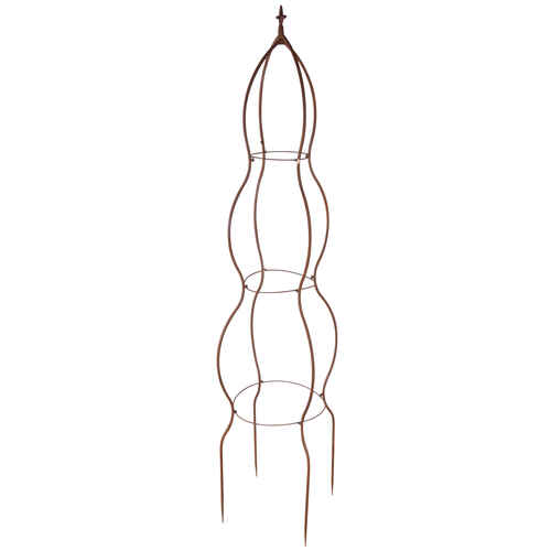 Obeliski metalli, ruskea, korkeus 174 cm