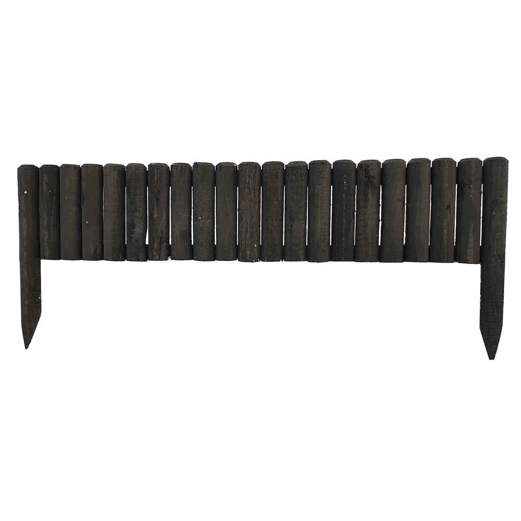 Suora puureunus, 0,2 m x 1 m, musta