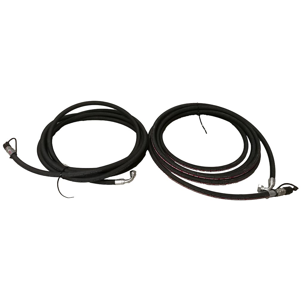 Hydrauliletkut 2 kpl/8 m pikaliittimillä