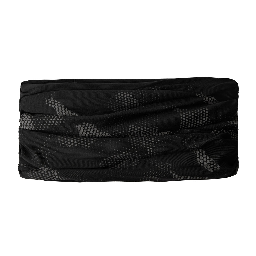 Horze heijastava tuubihuivi Luminox, musta