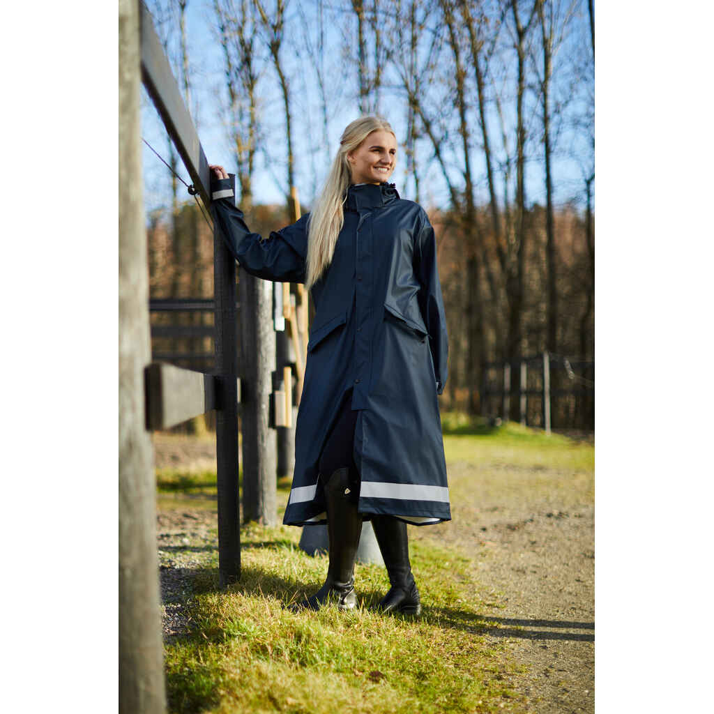 Sadetakki Horze Hazel pitkä sininen