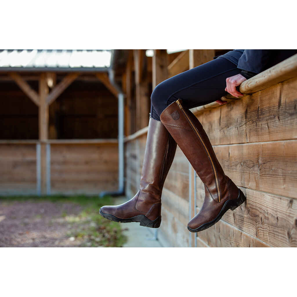 Horze Aspen talviratsastussaappaat, nahkaa