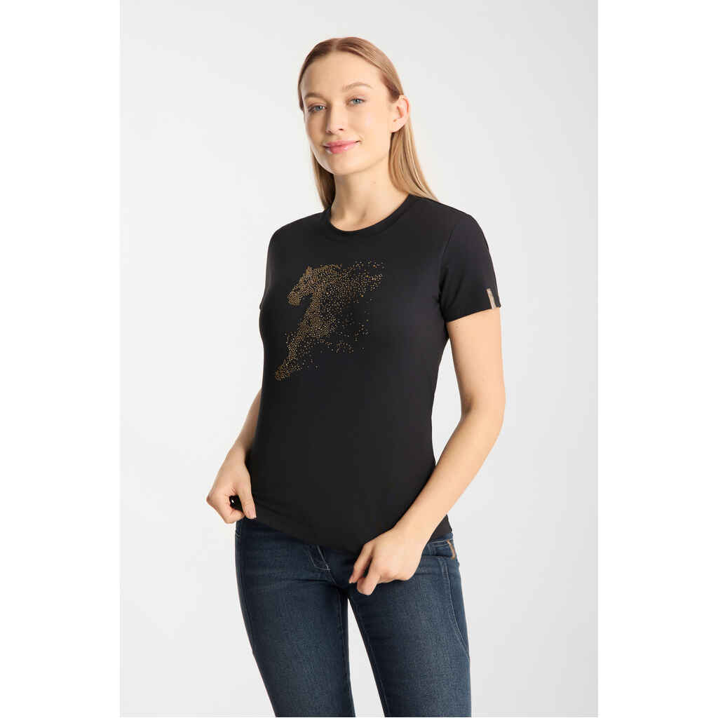 T-paita Horze Kathrin musta