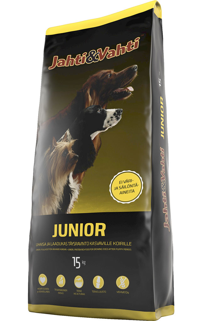 Jahti&Vahti Junior -koiranruoka 15 kg