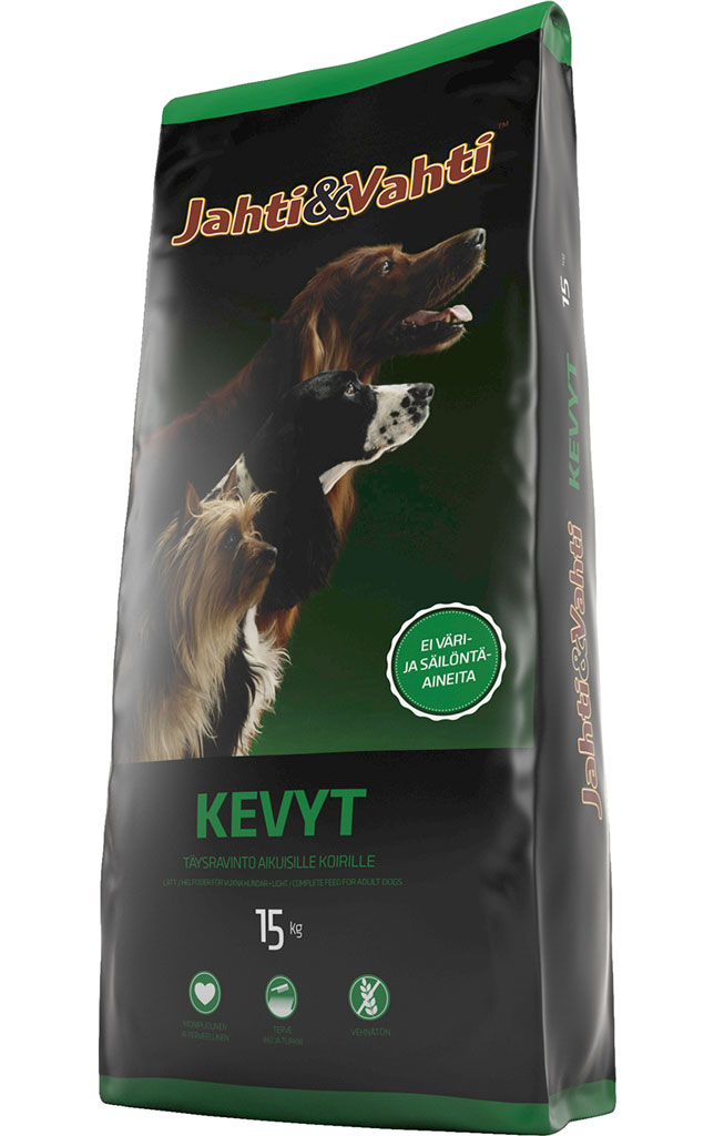 Jahti&Vahti Kevyt -koiranruoka 15 kg