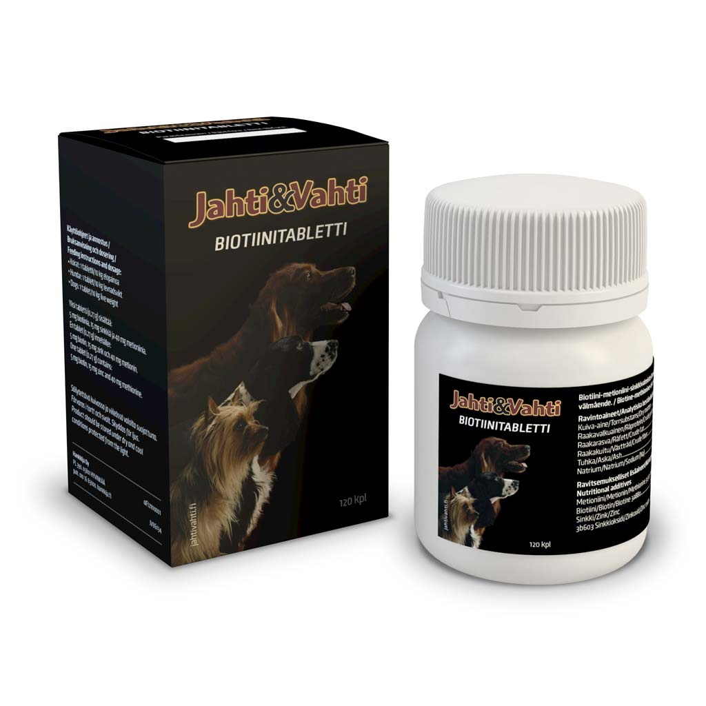 Jahti&Vahti Biotiinitabletti 120 kpl